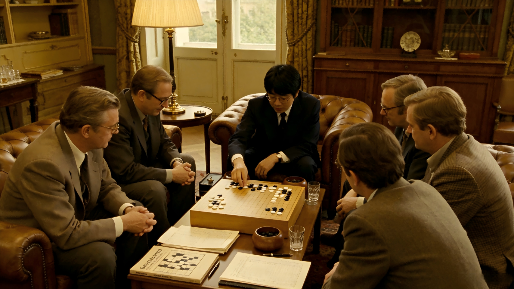 职业棋手访问欧美