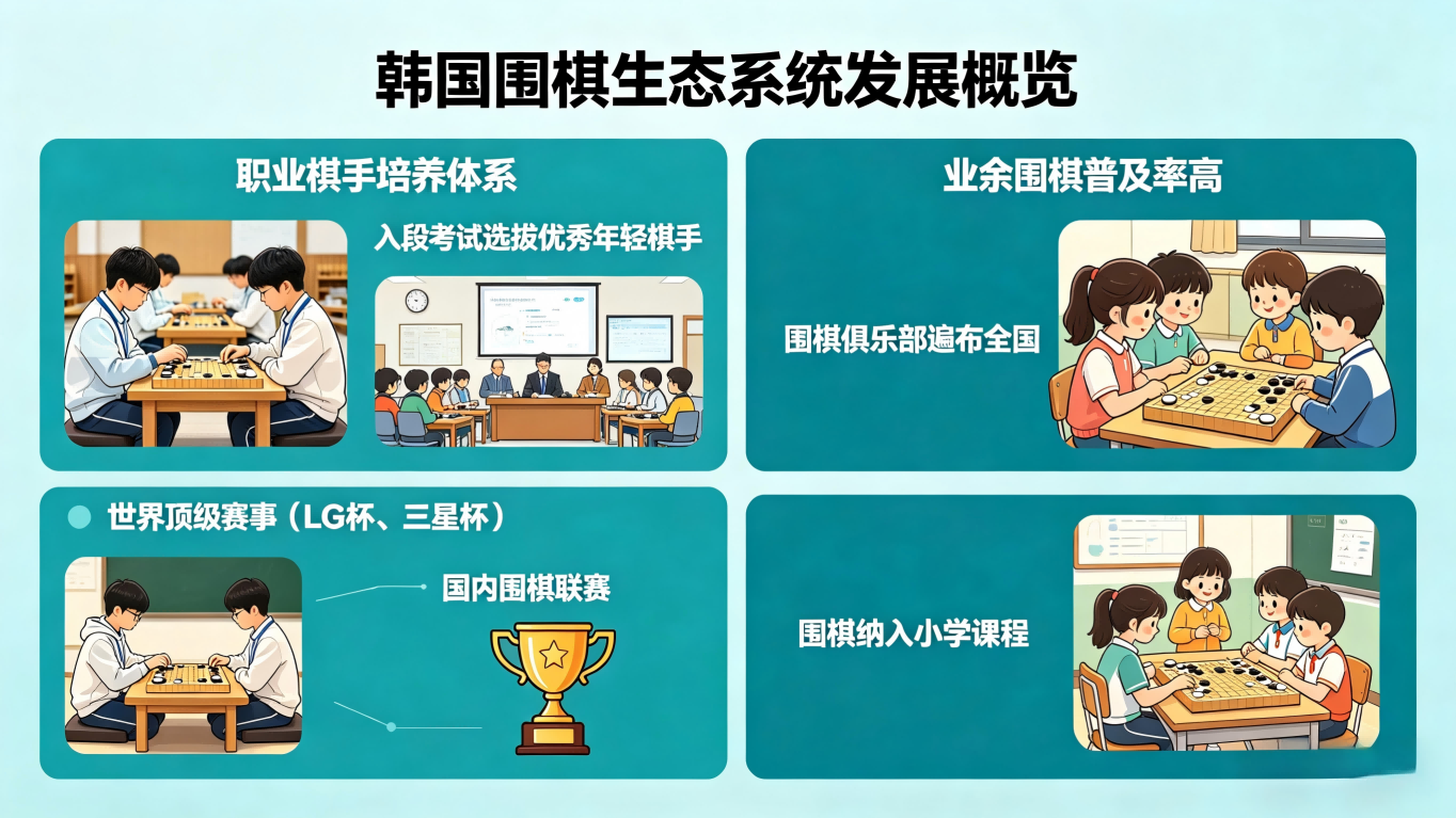 韩国围棋的全面发展
